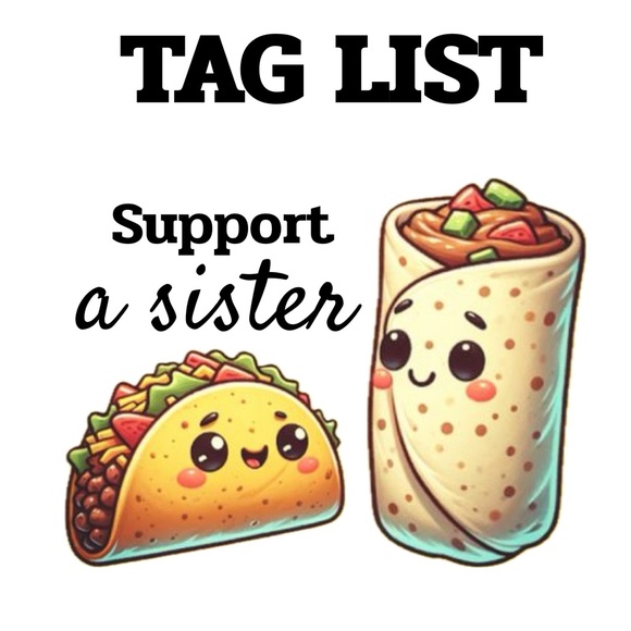 🌮🌮Looking like a SNACK! 🌮🌮 Best Coast Crew Tag List!!! - Picture 1 of 11